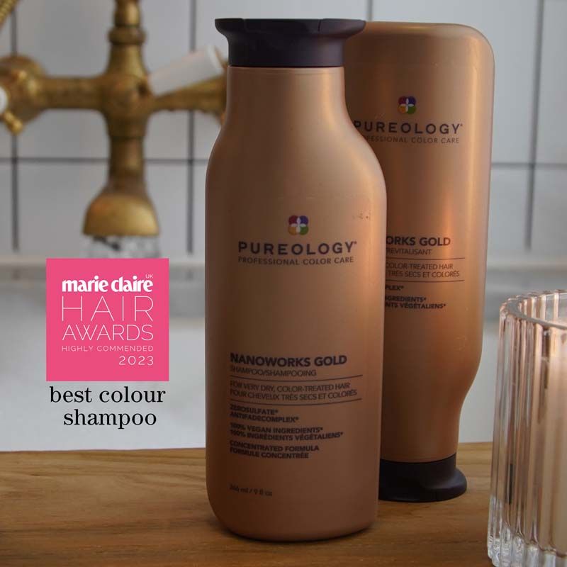 Pureology Nanoworks Gold Shampoo 266ml and Conditioner 266ml Duo