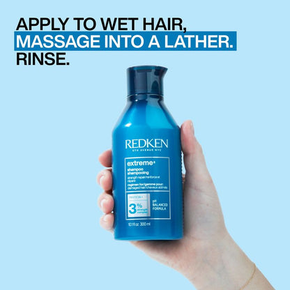 Redken Extreme Shampoo 300ml & Conditioner 300ml Duo