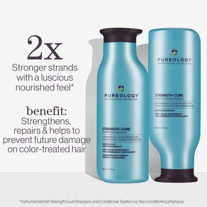 Pureology Strength Cure Shampoo 266ml & Conditioner 266ml Duo